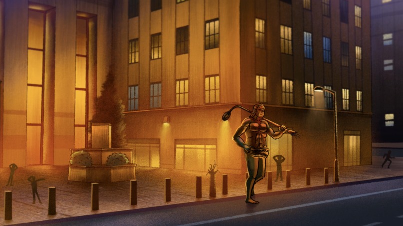 "ATLAS SWINGS" [Opening Cutscene Animation] – screenshot 4