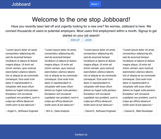Jobboard – screenshot 1