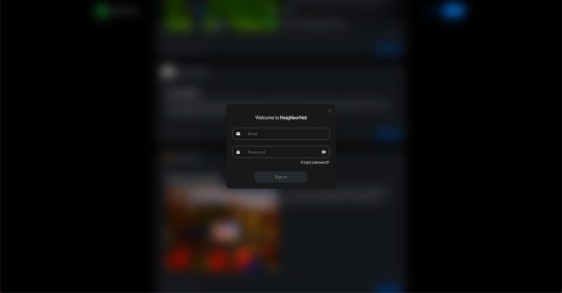 NeighborNet – screenshot 2