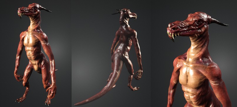 Enemy Kobold - 3D Animation – screenshot 1