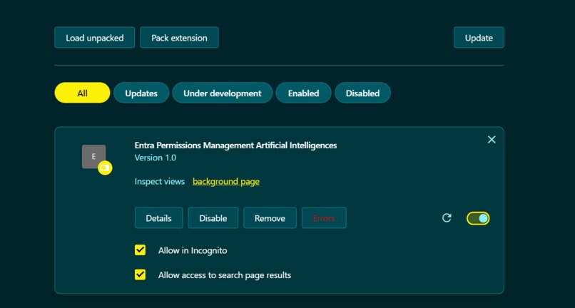  Entra Permission Management Artificial Intelligence – screenshot 4
