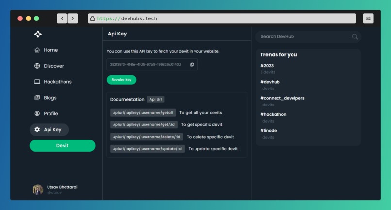 Devhub – screenshot 6