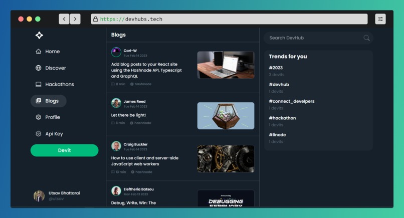 Devhub – screenshot 7