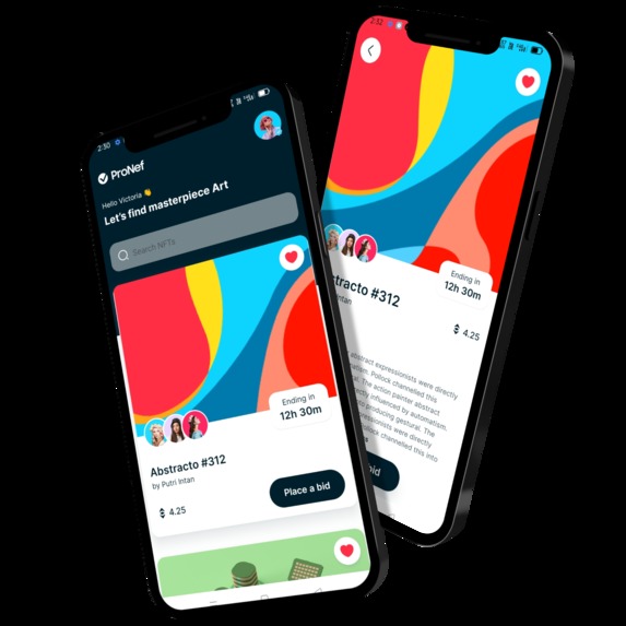 MarketPlace NFT's – screenshot 1
