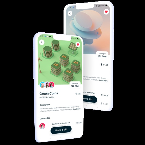 MarketPlace NFT's – screenshot 2
