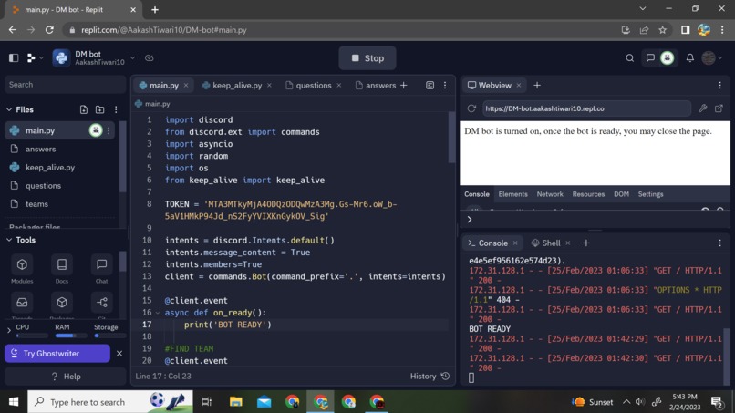 EnrichedCS Bot – screenshot 1