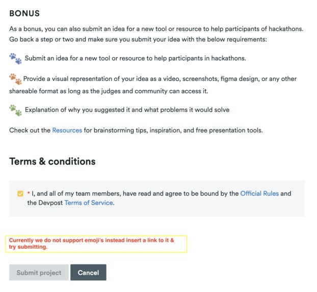 Emoji's THE FUN devpost missing  – screenshot 5