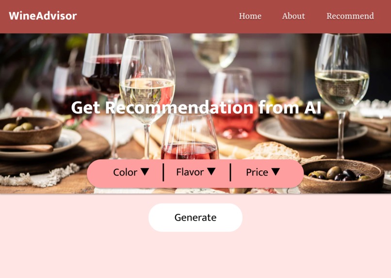 WineAdvisor – screenshot 1