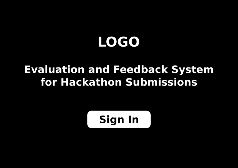 Evaluation and Feedback System for Hackathon Submissions – screenshot 1
