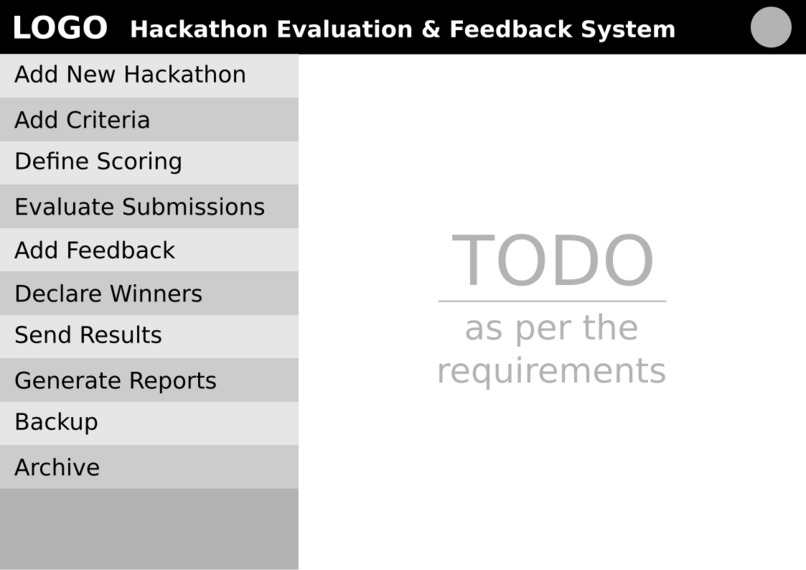Evaluation and Feedback System for Hackathon Submissions – screenshot 2
