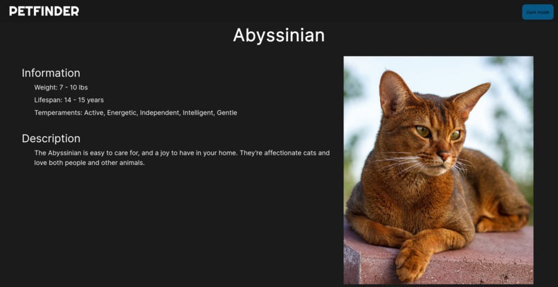 Pet Finder – screenshot 2