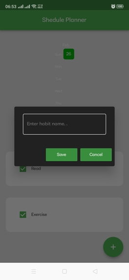 Sheduler-App – screenshot 5