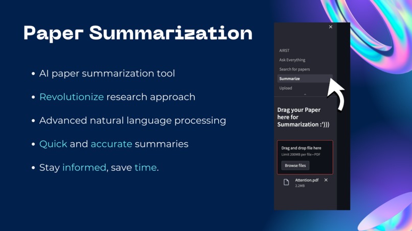 AI Research Summary Tool – screenshot 5