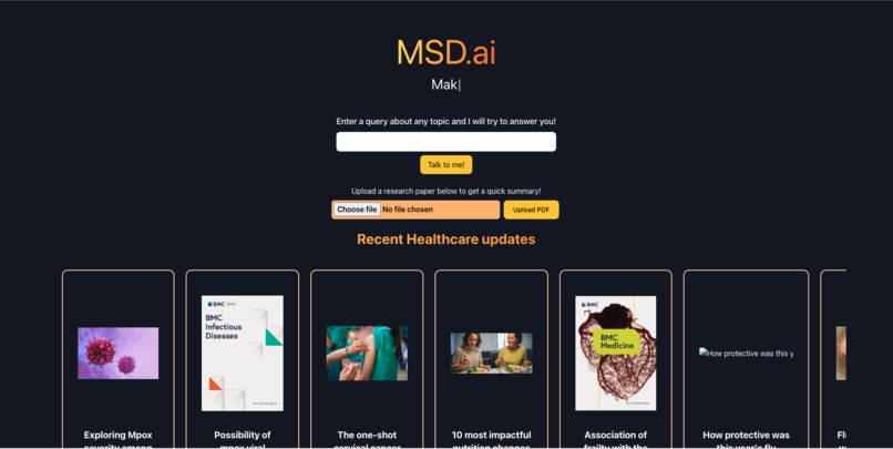 MSD.ai – screenshot 1