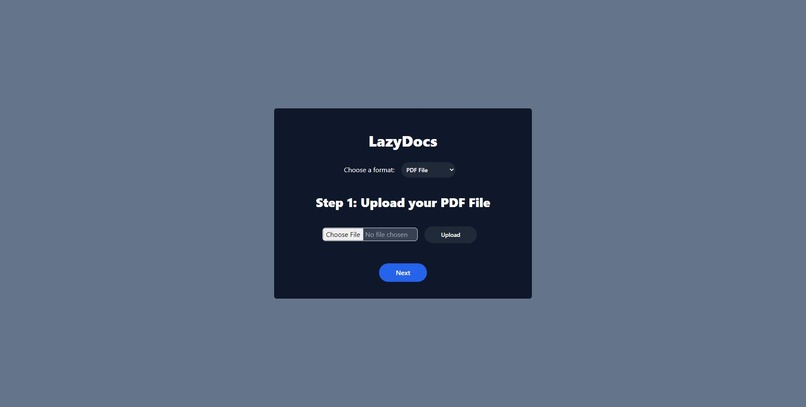 LazyDocs – screenshot 2