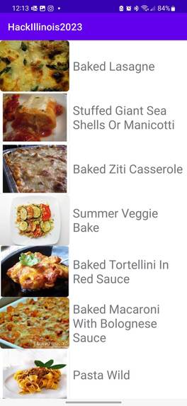 Recipe Finder – screenshot 3