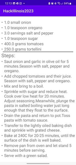 Recipe Finder – screenshot 5