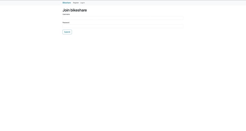 Bikeshare – screenshot 2