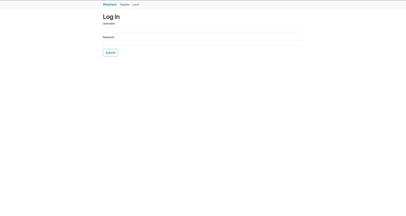 Bikeshare – screenshot 3