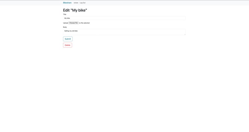 Bikeshare – screenshot 5