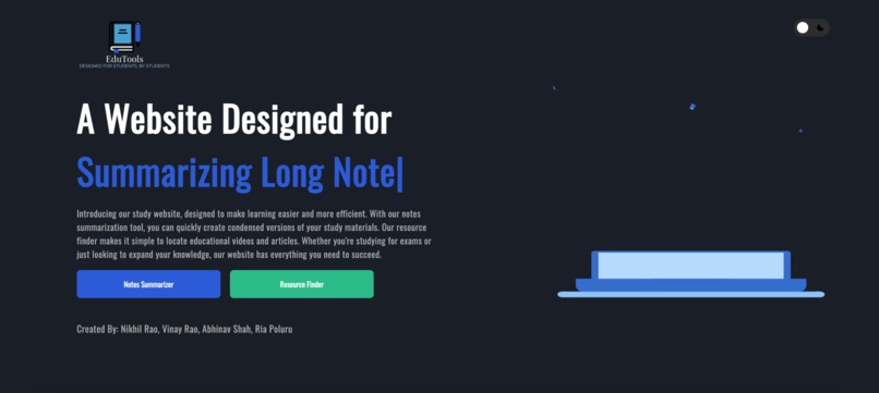 EduTools – screenshot 2
