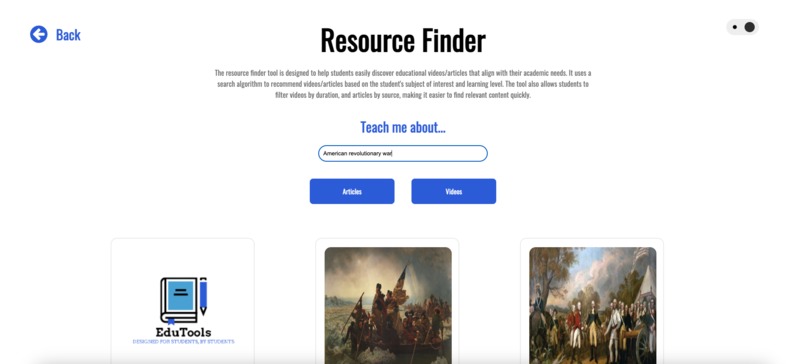 EduTools – screenshot 5