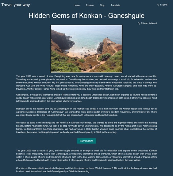 Travel your way – screenshot 9