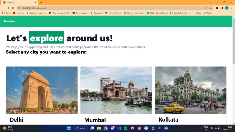Travellog – screenshot 1
