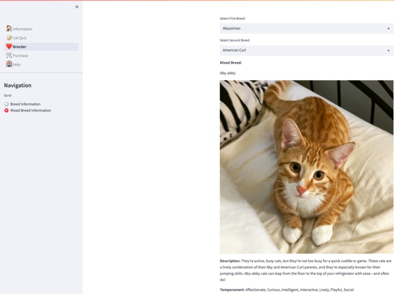 Catpedia – screenshot 3