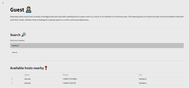 Roamstay – screenshot 2