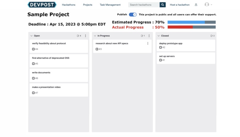 CollabFlow – screenshot 2