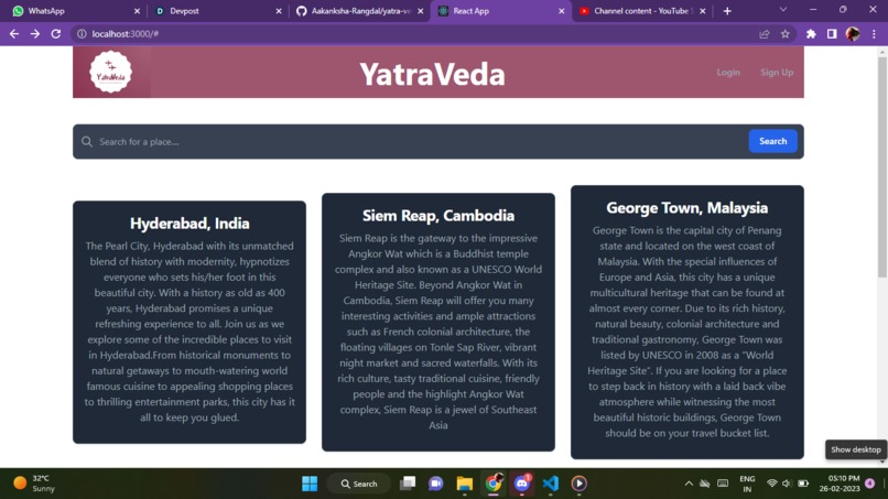 YatraVeda – screenshot 5