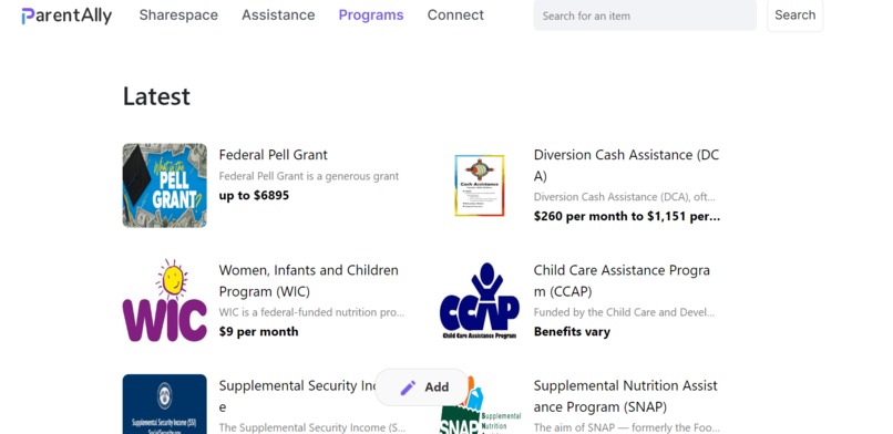 ParentAlly: Empowering Single Parents – screenshot 2