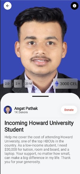 DonateMe – screenshot 2