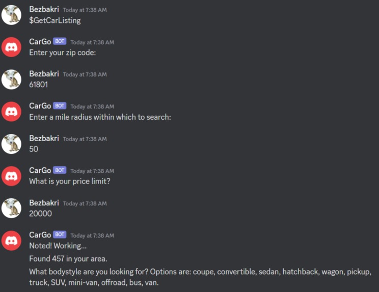 CarGo – screenshot 1