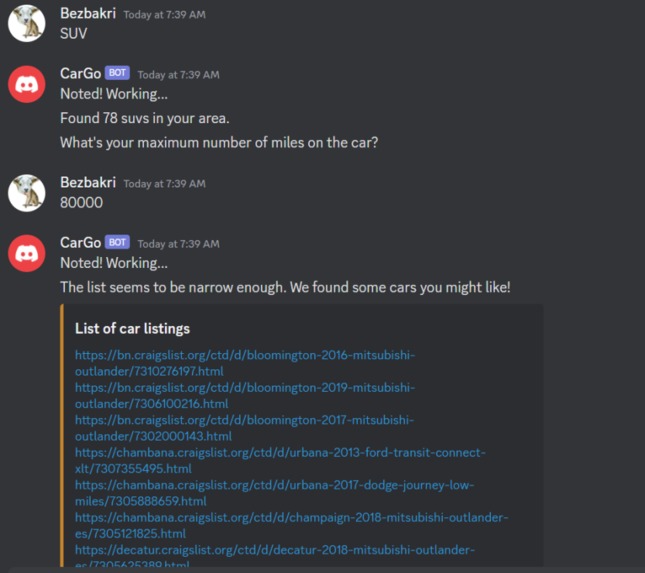 CarGo – screenshot 2