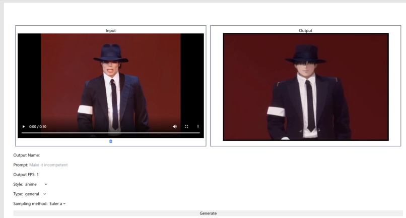 AI Video Convertor Based on ControlNet – screenshot 1