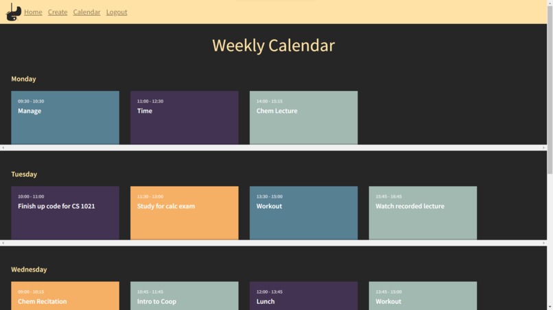 ManageMe – screenshot 1