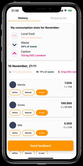 Foodly – screenshot 1