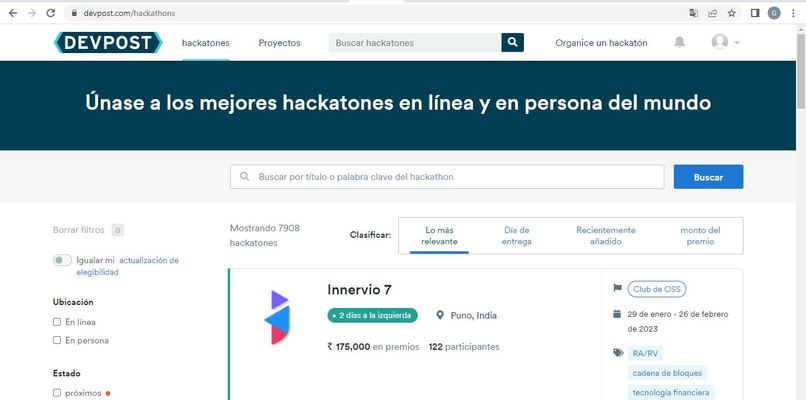 The NextGen Devpost – screenshot 3