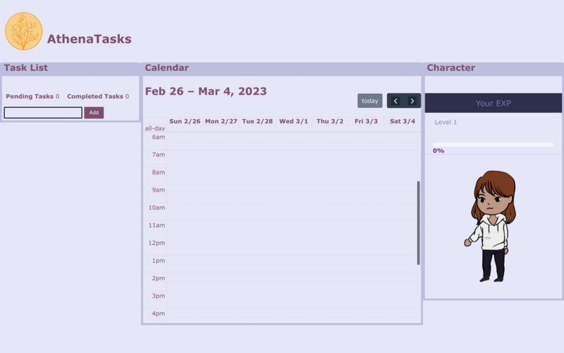 AthenaTasks – screenshot 1