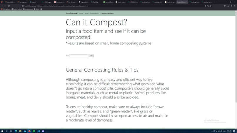 SustainAHack – screenshot 3