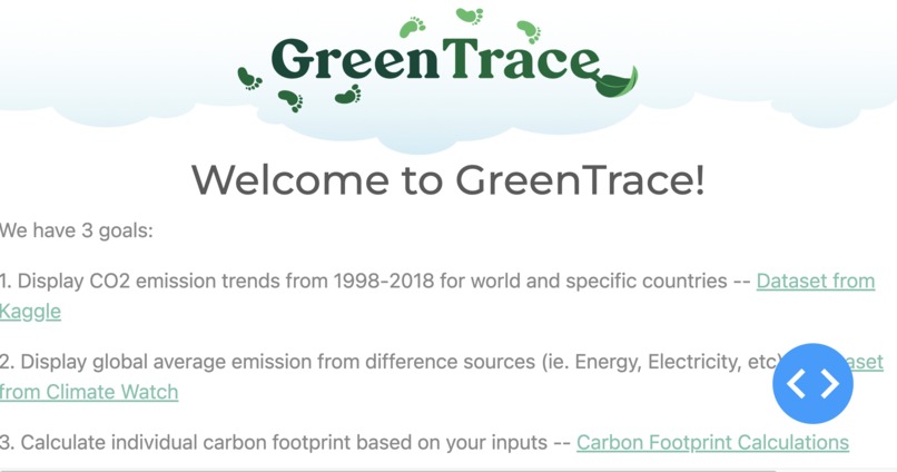 GreenTrace – screenshot 1