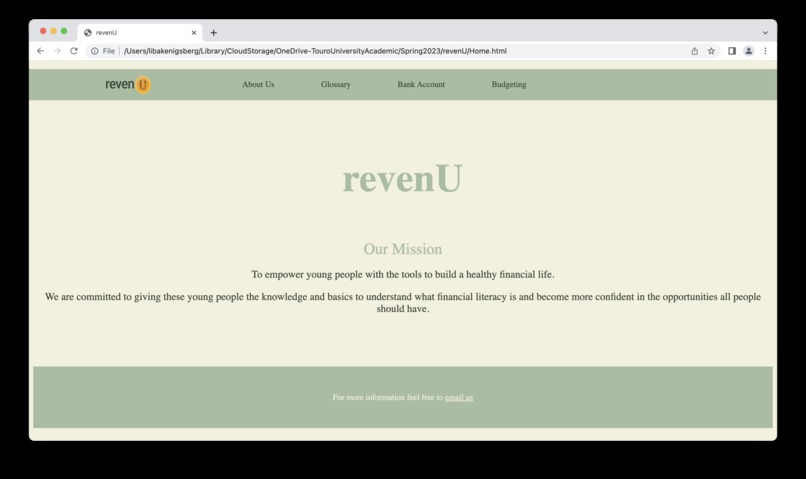 revenU – screenshot 1