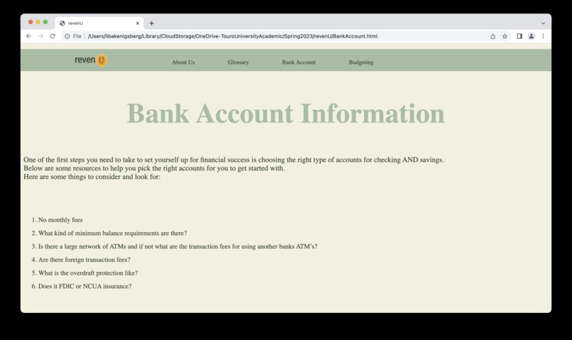 revenU – screenshot 5