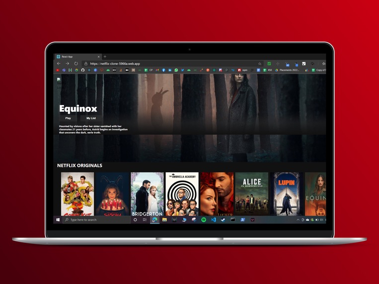 NETFLIX CLONE  – screenshot 1