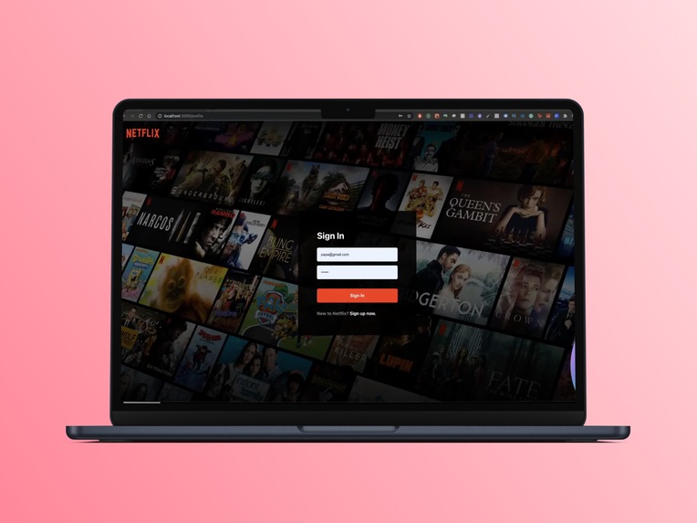 NETFLIX CLONE  – screenshot 2