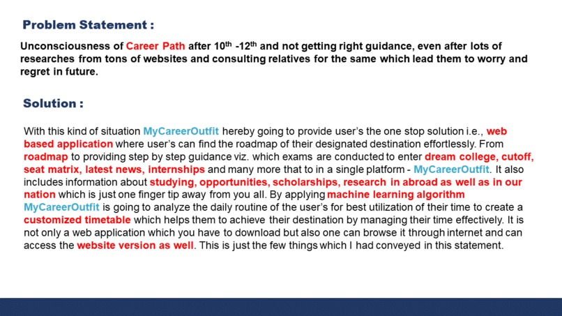 MyCareerOutfit – screenshot 2
