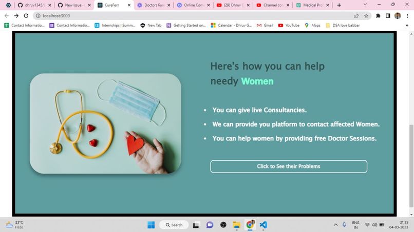CureFem – screenshot 1