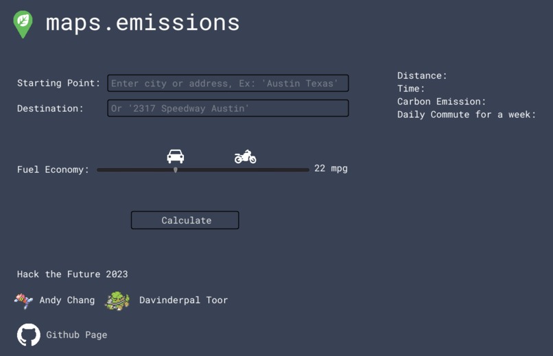 maps.emissions – screenshot 2